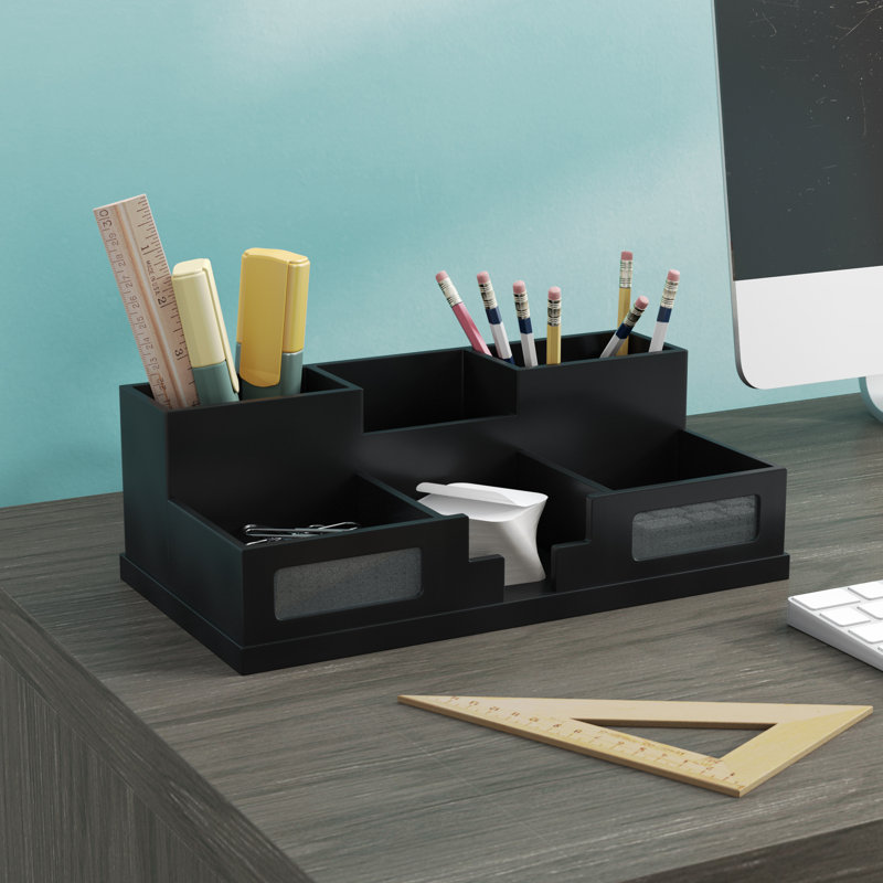 Zipcode Design Camile Desk Organizer with Smart Phone Holder & Reviews Wayfair